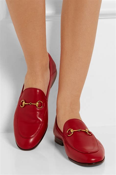 gucci loafers dames fur|red Gucci loafers women's.